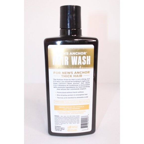 Duke Cannon Sawtooth Hair Wash 2 in 1 Shampoo & Conditioner 14 fl oz. New - Picture 4 of 9